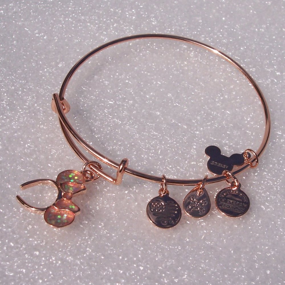 Alex & Ani Minnie Mouse Disney Parks Rose Bangle